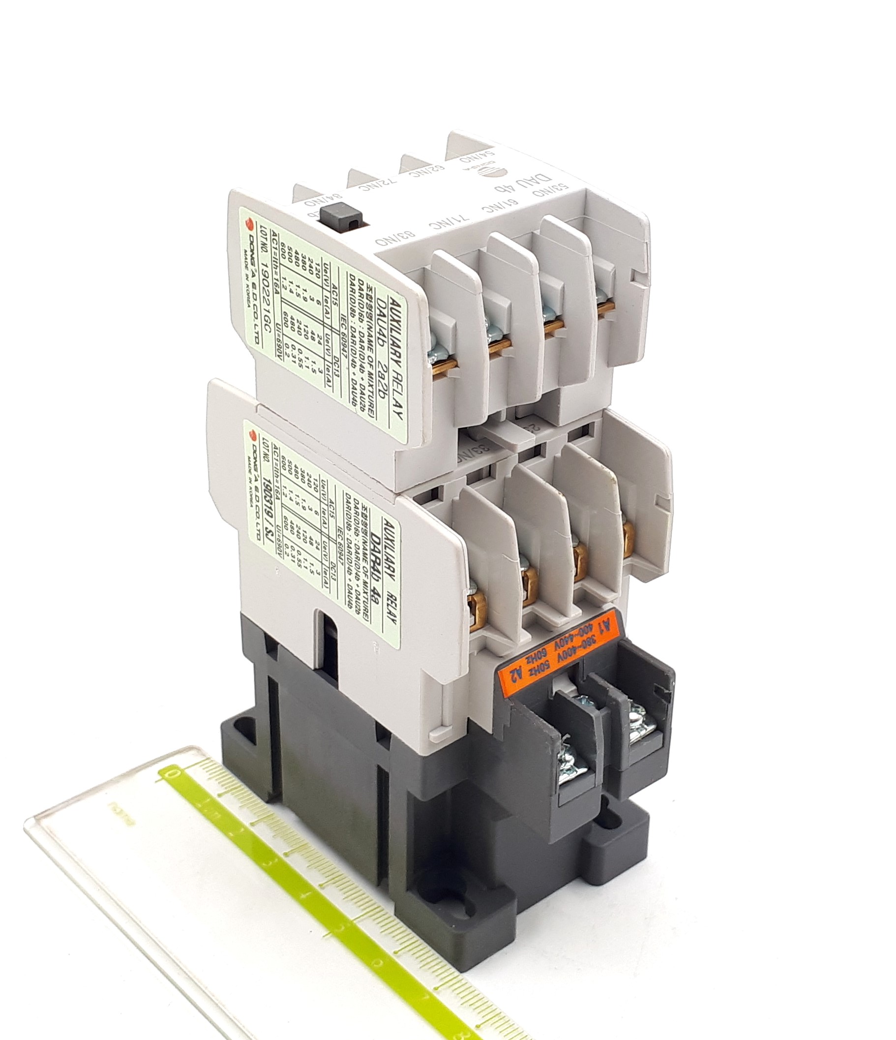 DAR8b 16A 380-440VAC 6NC+2NO Dong-A контактор