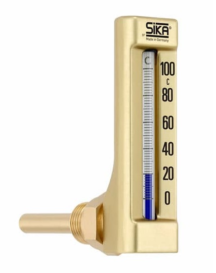 175B 0+100°С 63/10mm G1/2R Sika термометр виброустойчивый