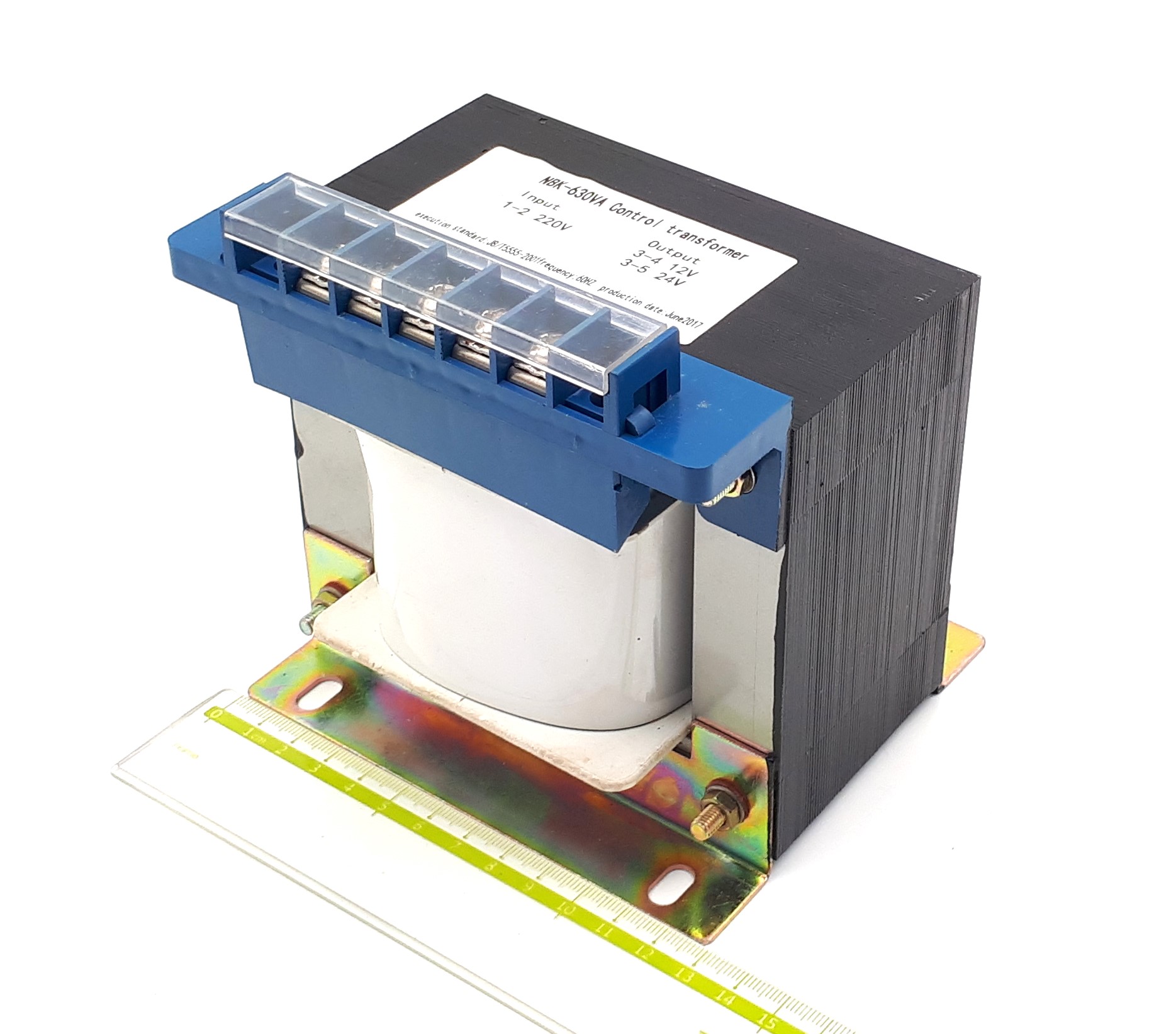 NBK(BK)-630VA 220V/24-12V 630VA трансформатор понижающий  