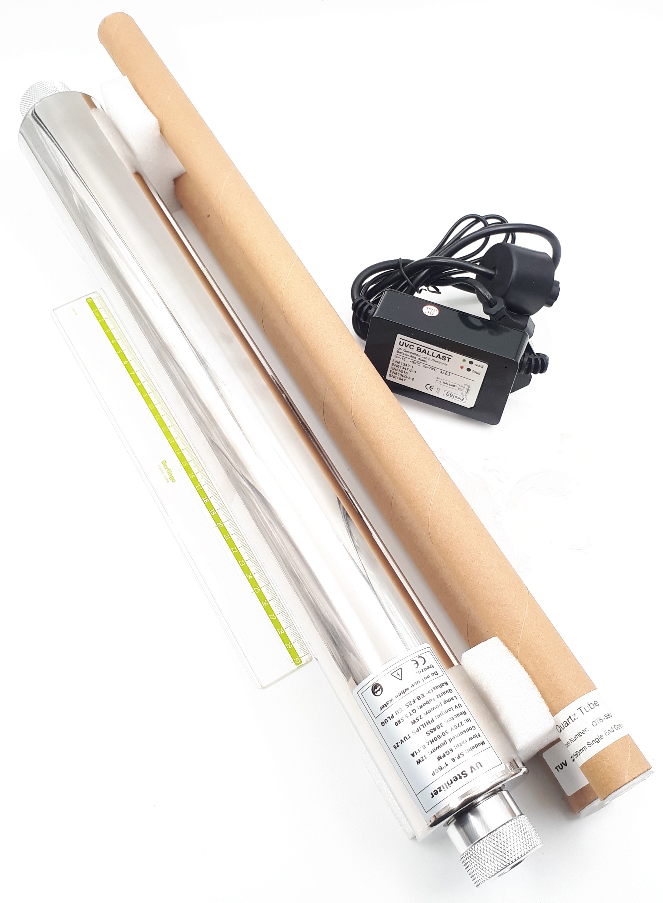 UV6GPM STERILIZER 25W 1.5m/3 УФ Raifil стерилизатор воды (бактерицидная установка