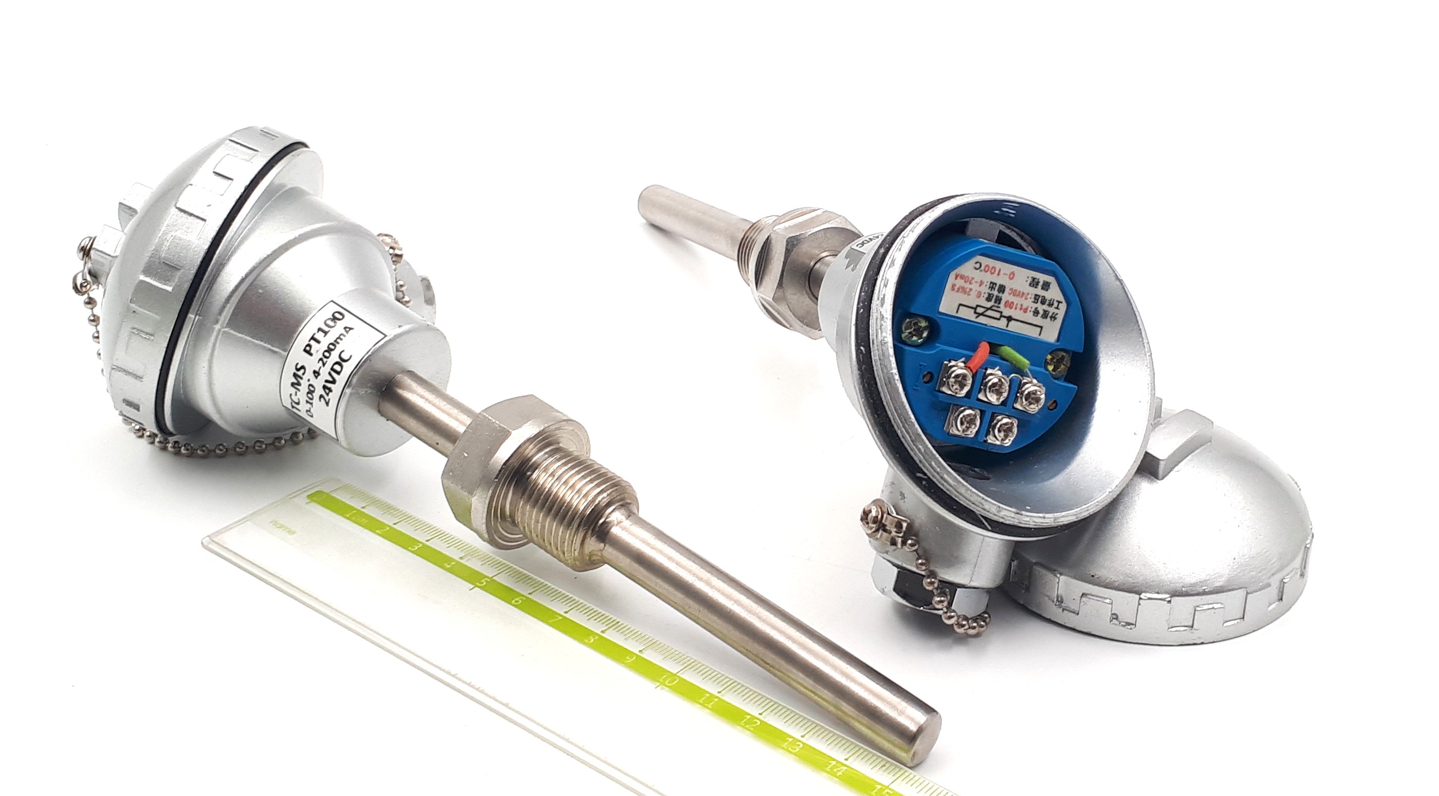 TC-MS 1xPt100 100/12mm G1/2R 4-20ma 0-100°С термометр сопротивления