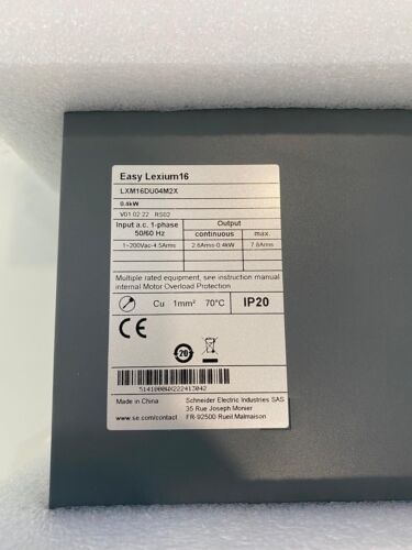 LXM16DU04M2X Easy Lexium16 Servo Drive Schneider Electric