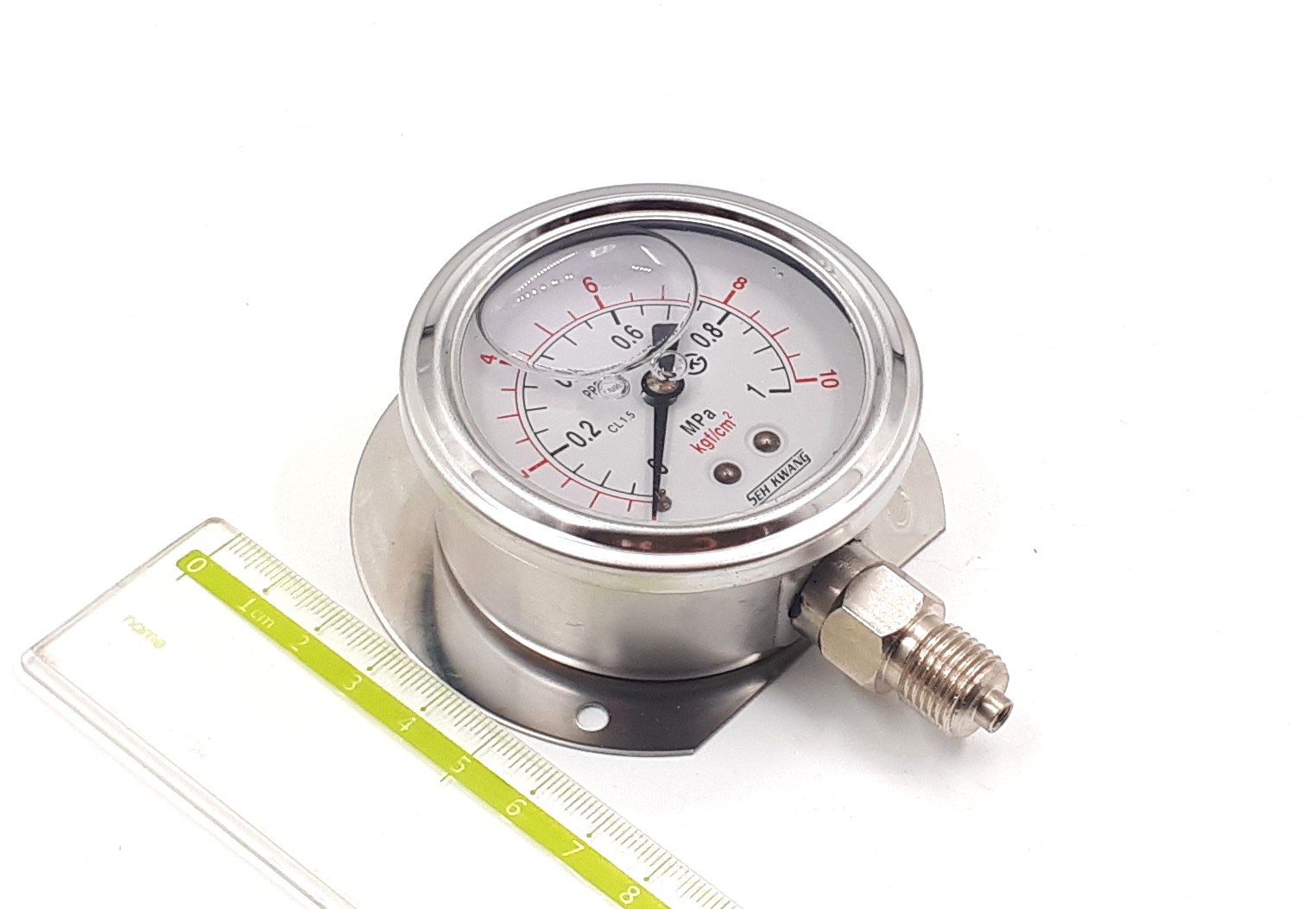 KSB5305 0-10bar 60mm G1/4R Seh Kwang Ф манометр виброустойчивый