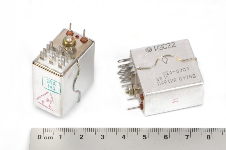 РЭС22 РФ4.523.023-0701 реле промежуточное