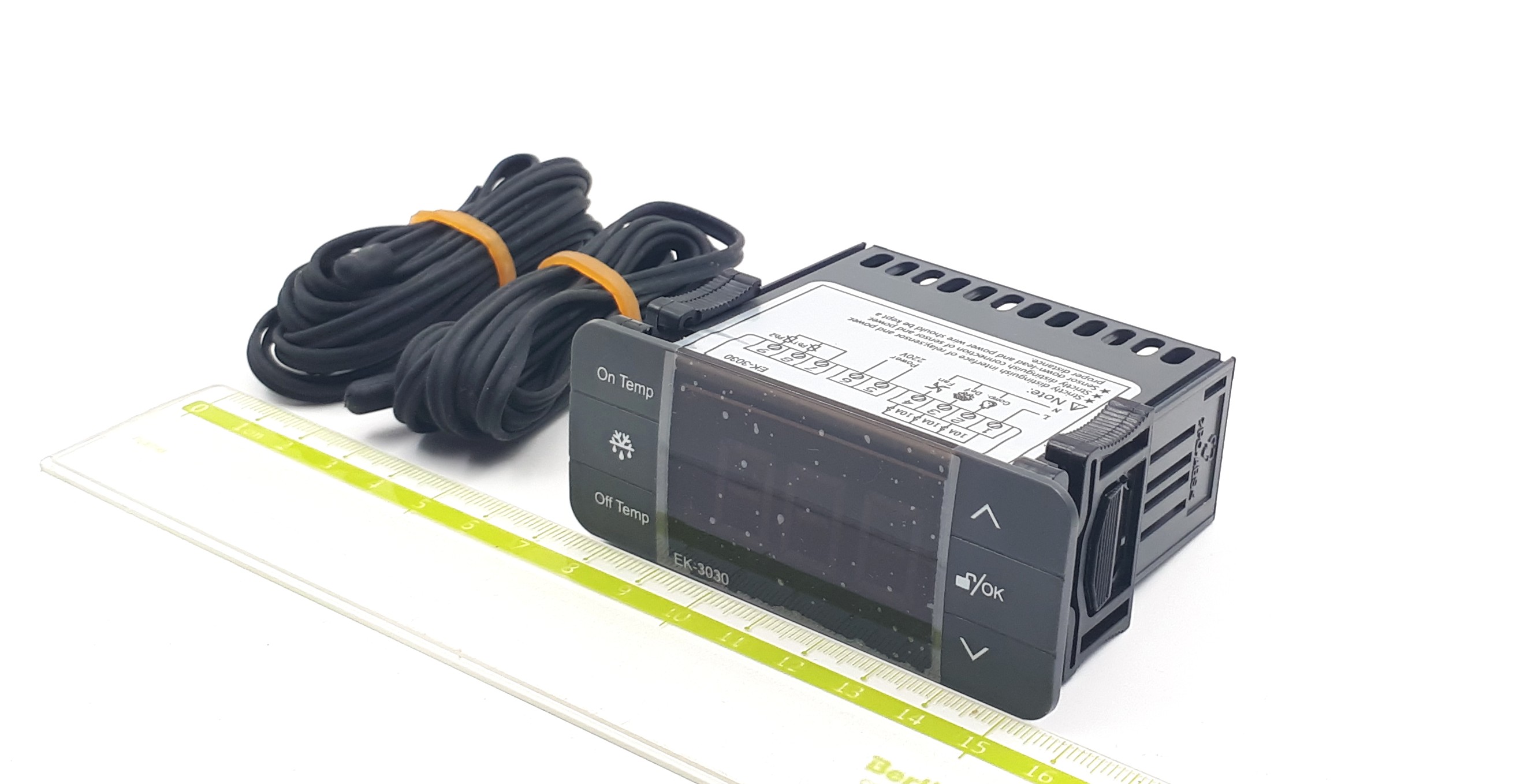 EK-3030 NTC -40+99°С 10А 220VAC High Quality контроллер температурный (35x75х85mm)