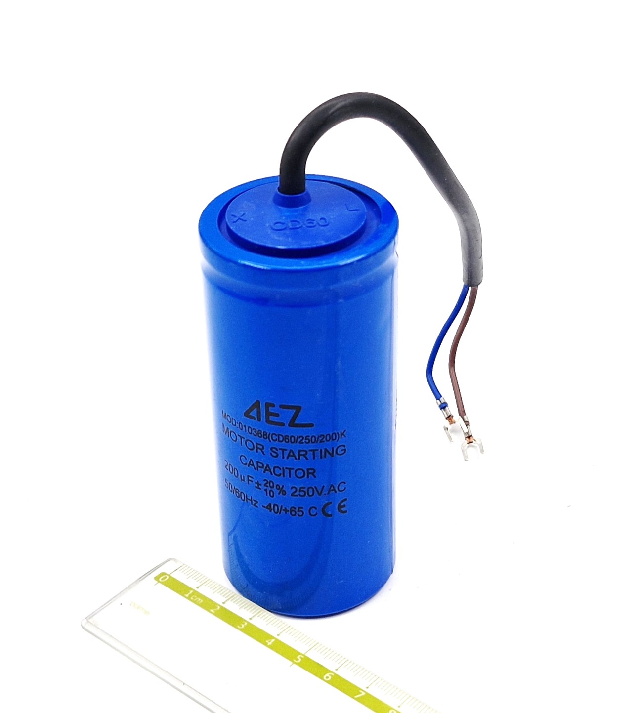 CD60 200mF 250V 50/60Hz конденсатор пусковой