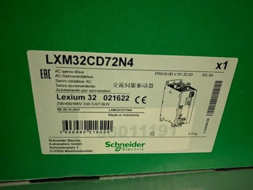 LXM32CD72N4 SERVO DRIVE Schneider Electric