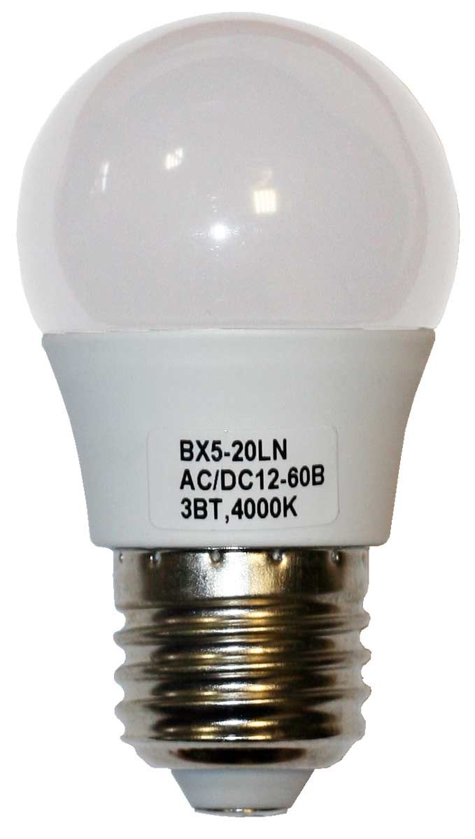 E27 3W 12-60V 4000K BX5-20LN TauRay лампа светодиодная