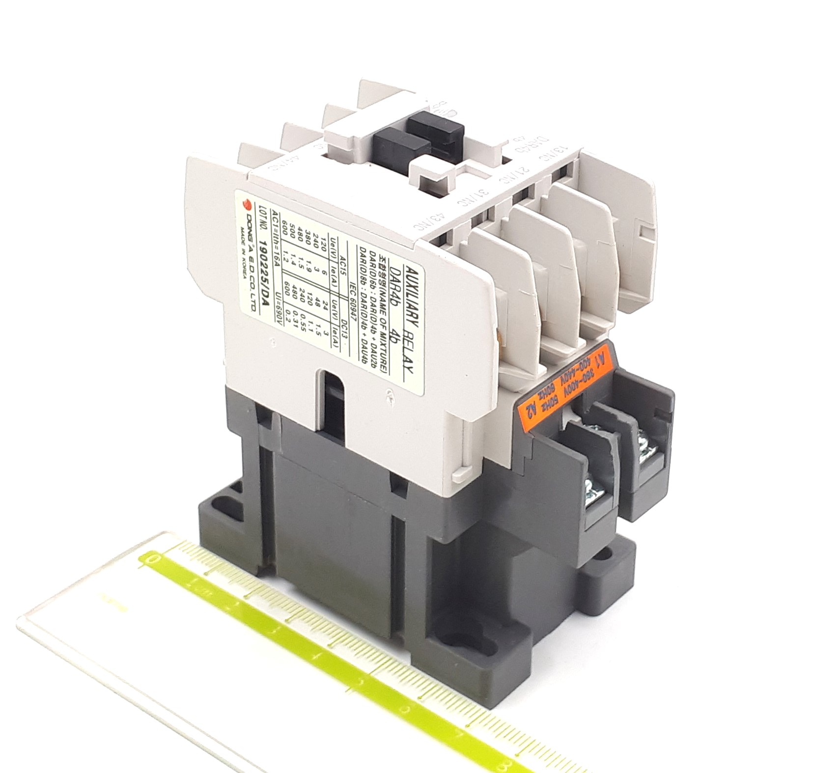 DAR4b 16A 380-440VAC 4NC Dong-A контактор