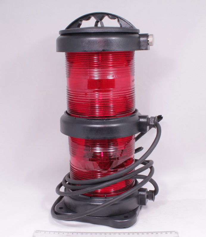 CXH6-101P 360° 2х65W P28s РМРС LZ фонарь сигнально-отличительный круговой стационарный красный