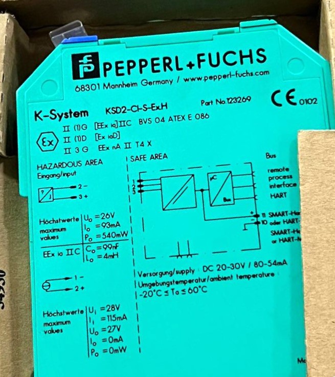PEPPERL+FUCHS KSD2-CI-S-EX.H