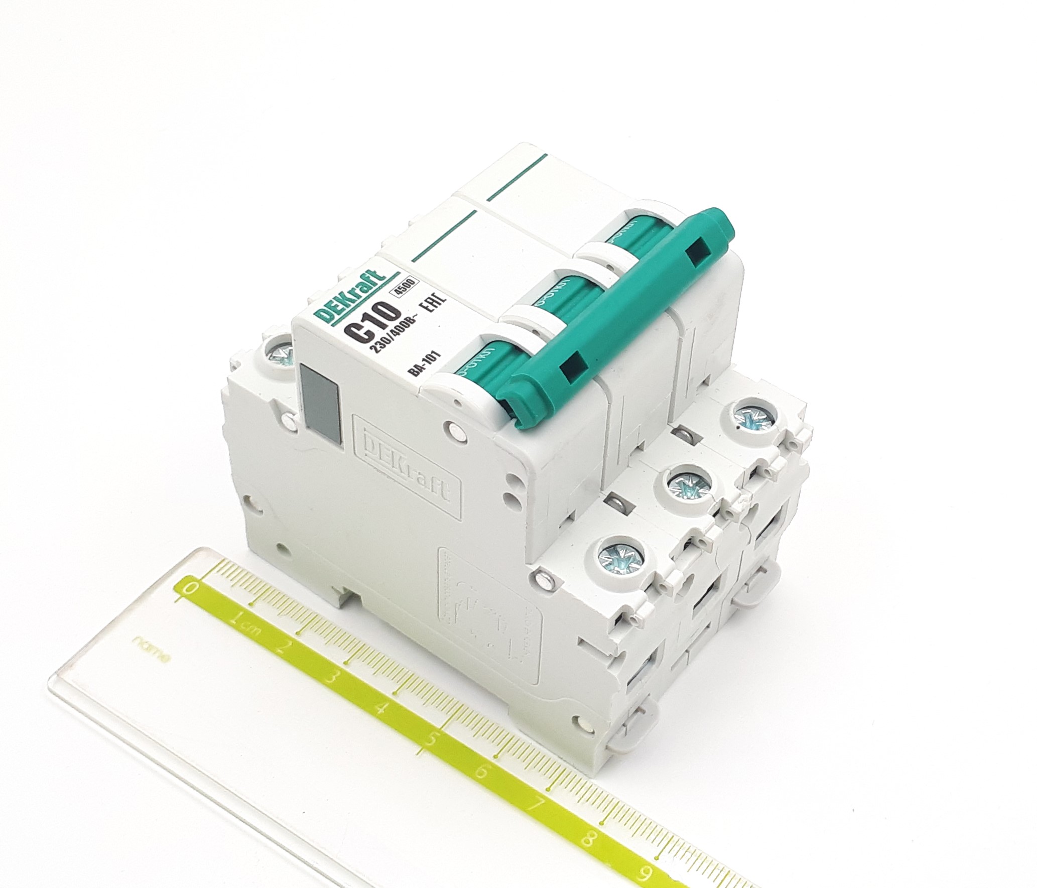 ВА-101 С 10A 3P 4,5kA DEKraft выключатель автоматический