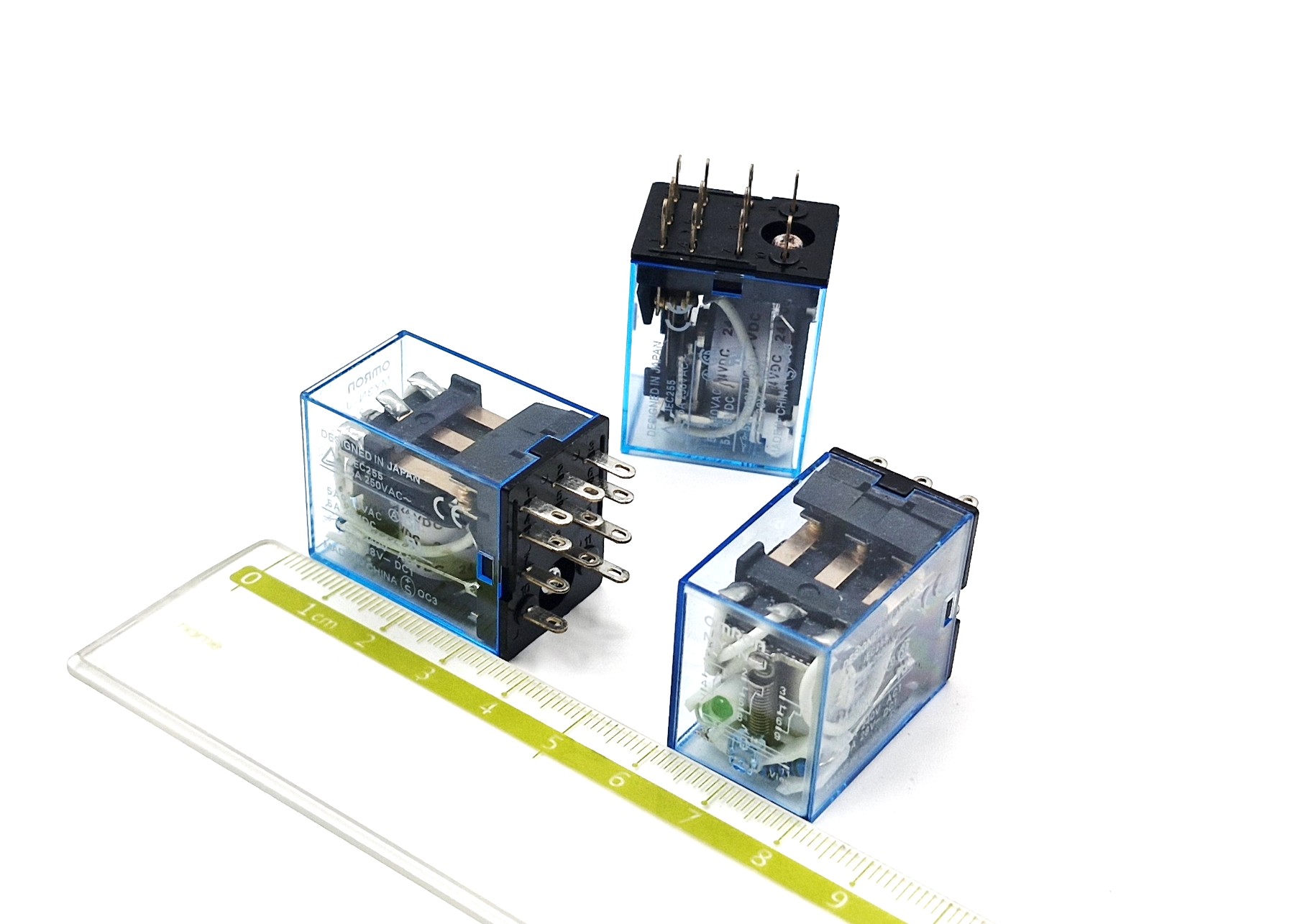 MY3N-J 110VAC 5A 3NO+3NC Omron реле промежуточное