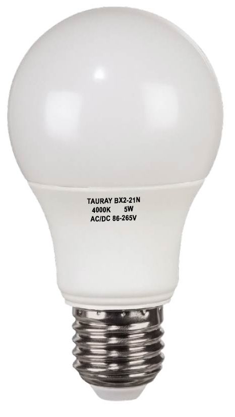 E27 5W 85-265V 4000K BX2-21N TauRay лампа светодиодная