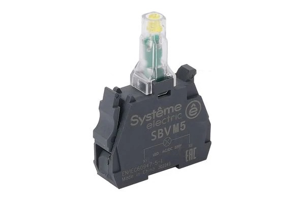 SBVM5 230-240VAC Systeme Electric (желтый) индикатор светосигнальный