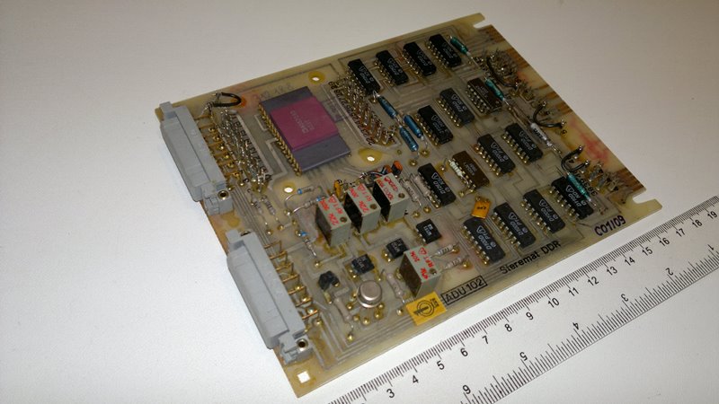 ADU-102 Steremat DDR плата электронная