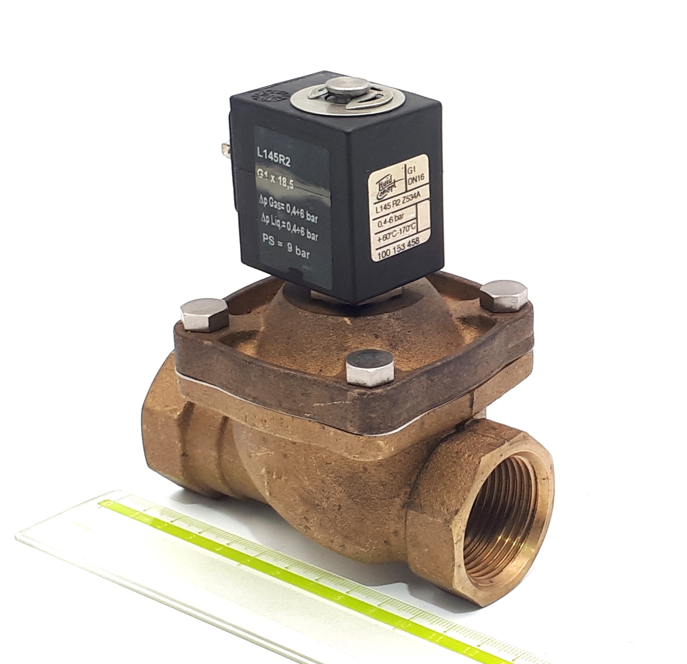 L145R2 Z534A 220VAC 14VA G1"Rс NO SIRAI клапан электромагнитный