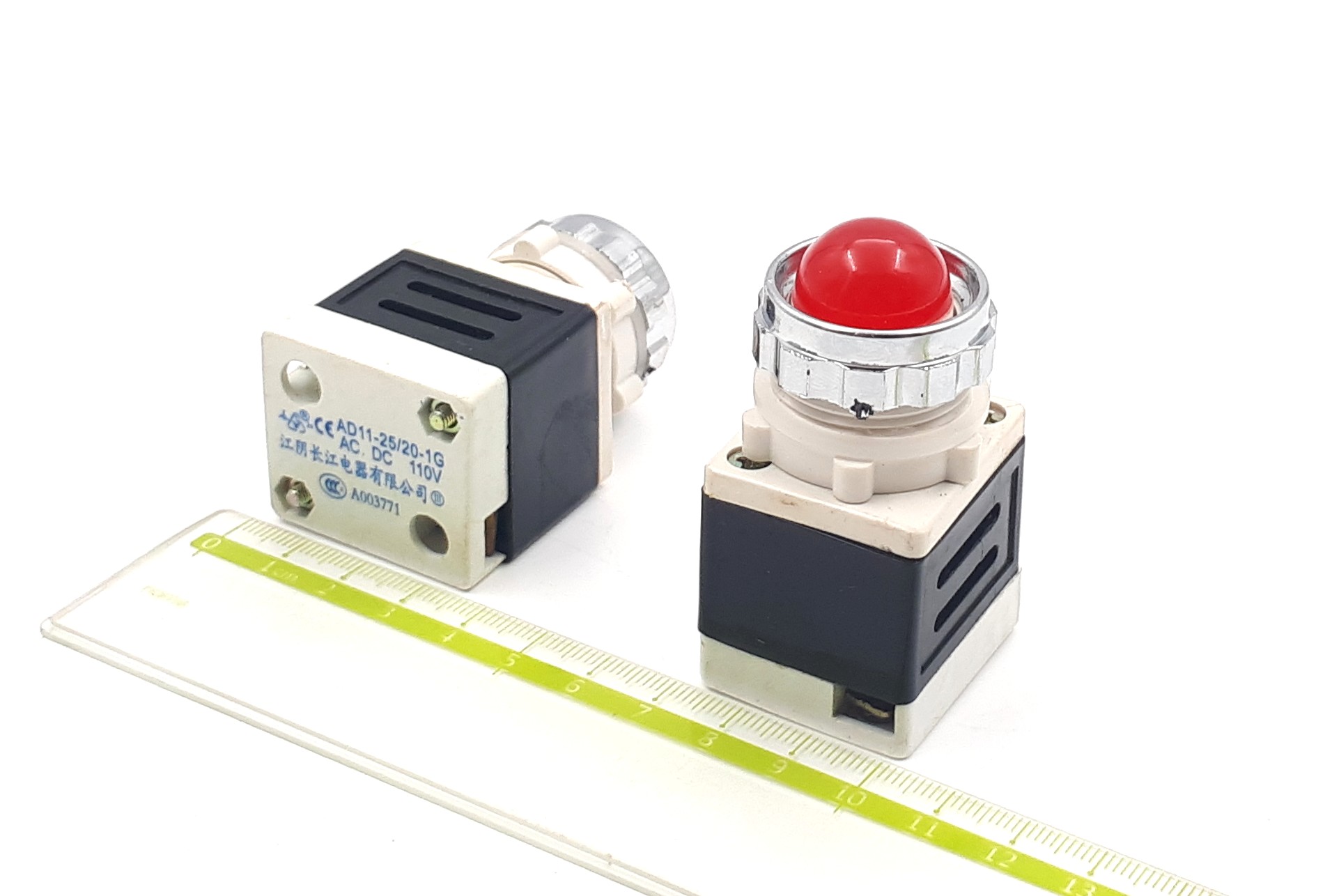 AD11-25/20-1G 110VAC/DC красый световой сигнал (25мм)