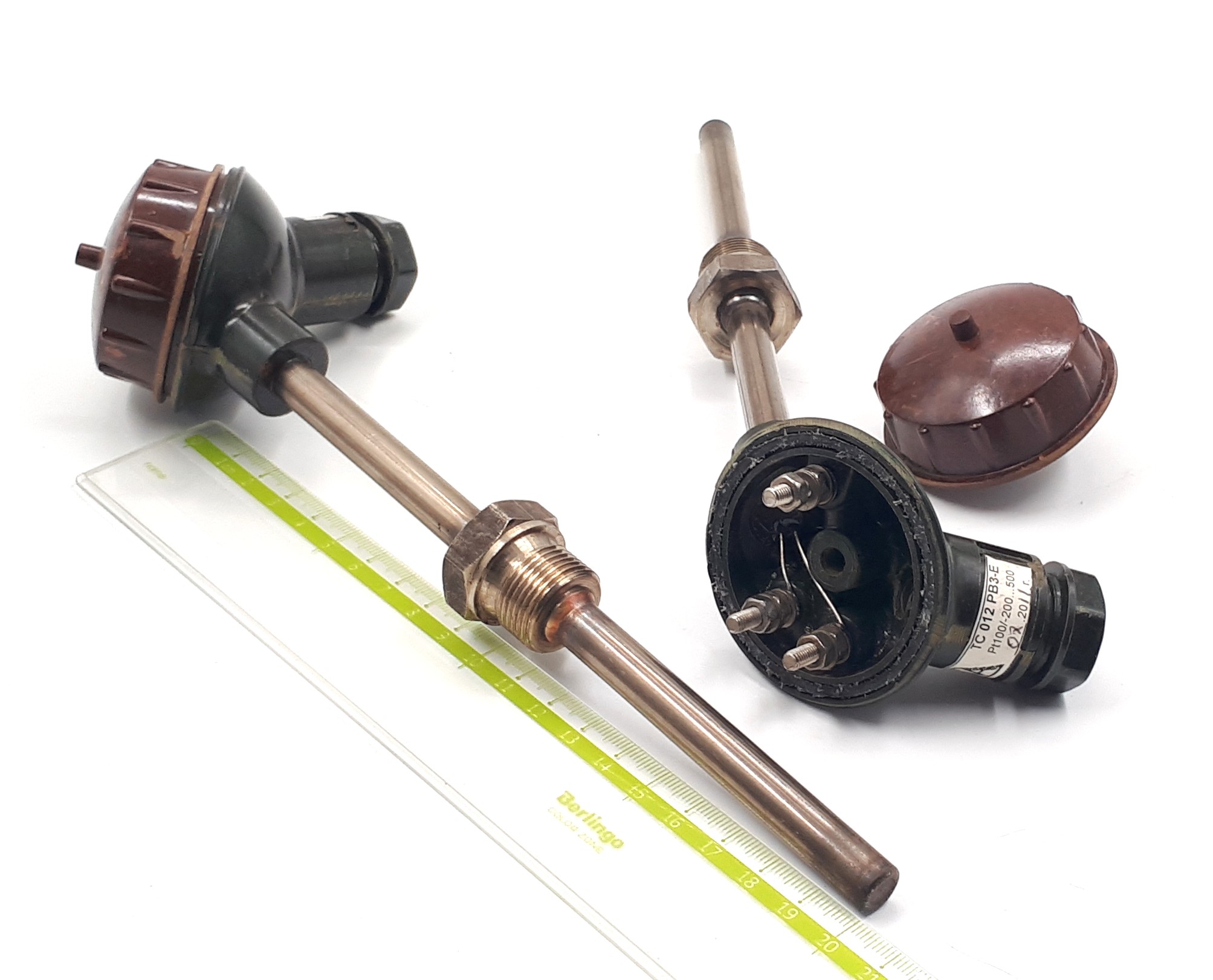 ТС012 PB3-E 1xPt100 100/10mm M20x1,5R -200+500°С термометр сопротивления 