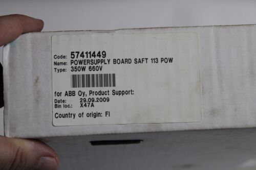 57411449 POWER SUPPLY BOARD ABB