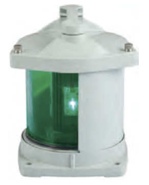 CXH1-12T 112,5° 100-240VAC 6W LED зеленый фонарь навигационный правого борта арктический