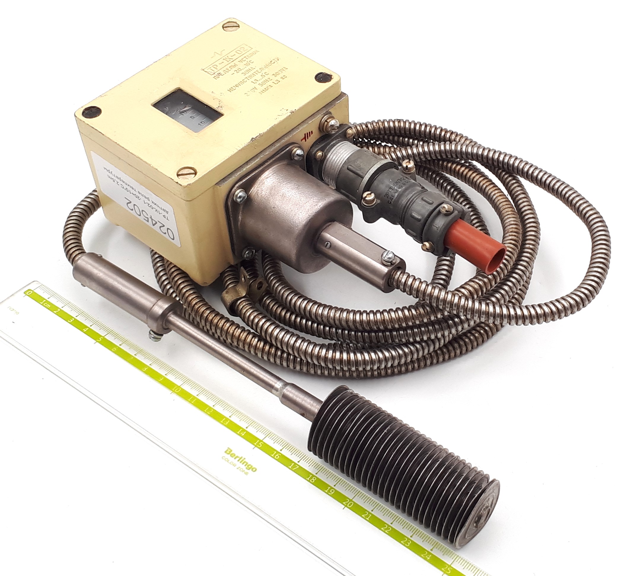 ТР-1К-02-1 -20+10°С 2,5m датчик реле температуры оребренный