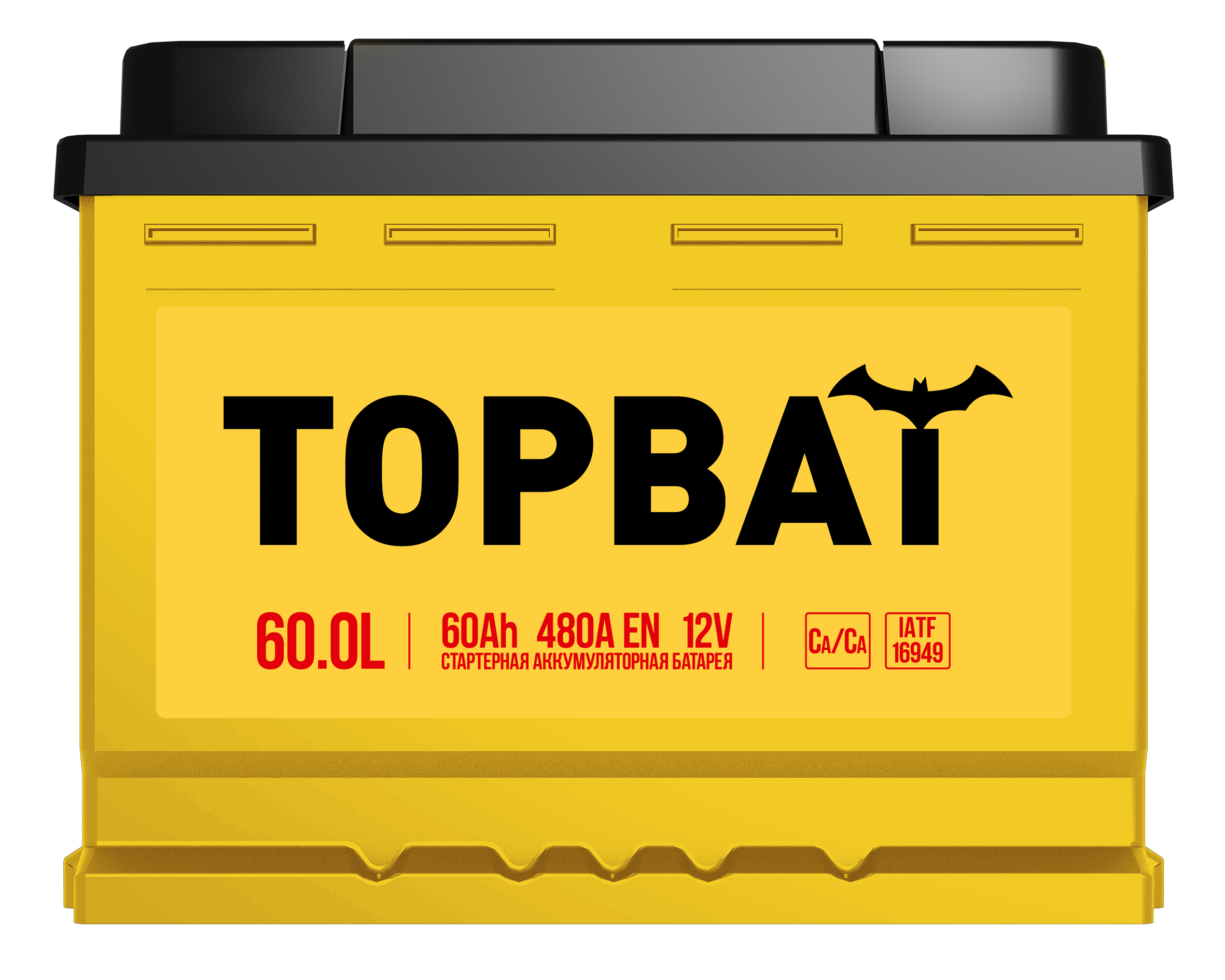 6СТ-60.0L 60Ah TUBOR TOPBAT аккумулятор свинцово-кислотный