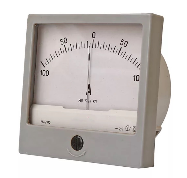 М42100 0-1kA DC амперметр 