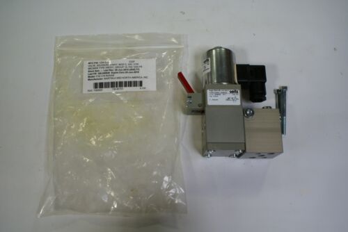 Wartsila Seitz Typ. 1116/41 3-Way Base Mounted Solenoid Valve 24V DC 32 bar