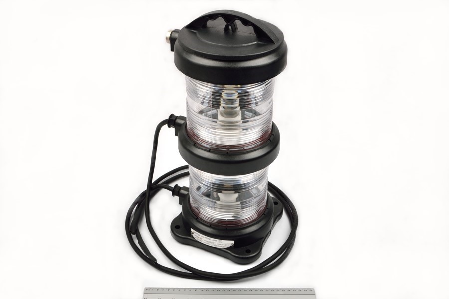 CXH6-101P 360° 2х65W P28s фонарь сигнально-отличительный круговой стационарный белый