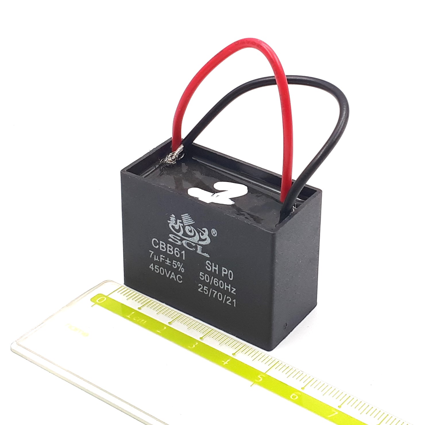 CBB61 7mF 450VAC 50/60Hz конденсатор пусковой