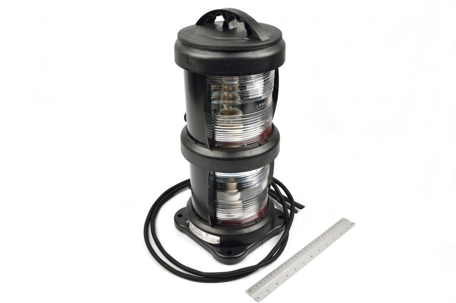 CXH4-101P 135° 2х65W P28s фонарь сигнально-отличительный кормовой белый
