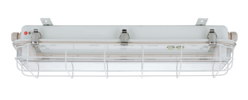 FPC22-2GE 2х18W 230VAC G13 IP56 (решетка) АМЭО светильник люминесцентный аварийный