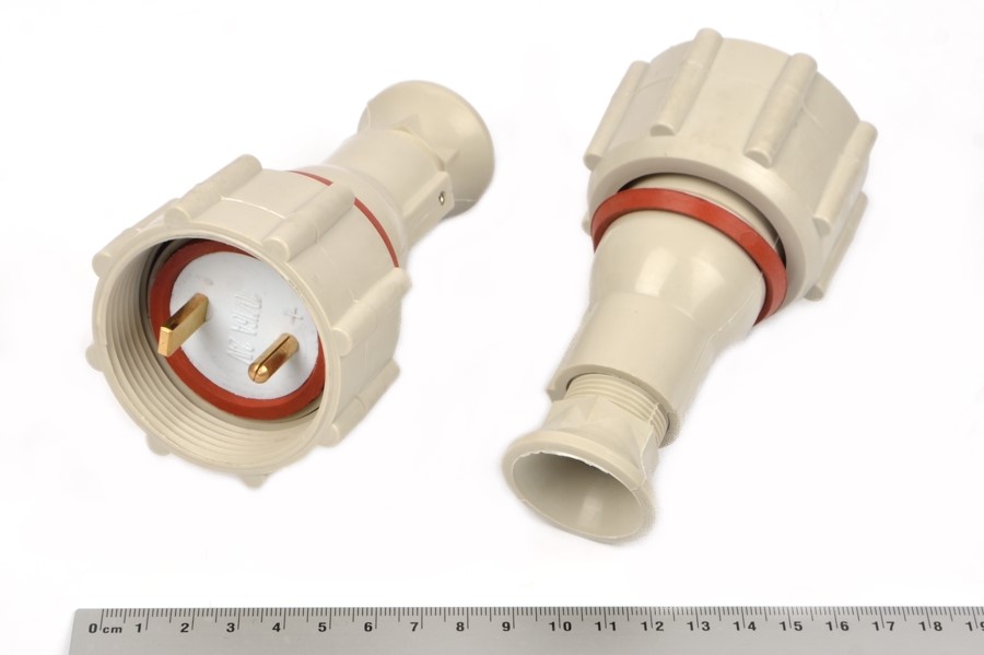PN101-1 2P 10A/16A 24V IP56 АМЭО вилка судовая