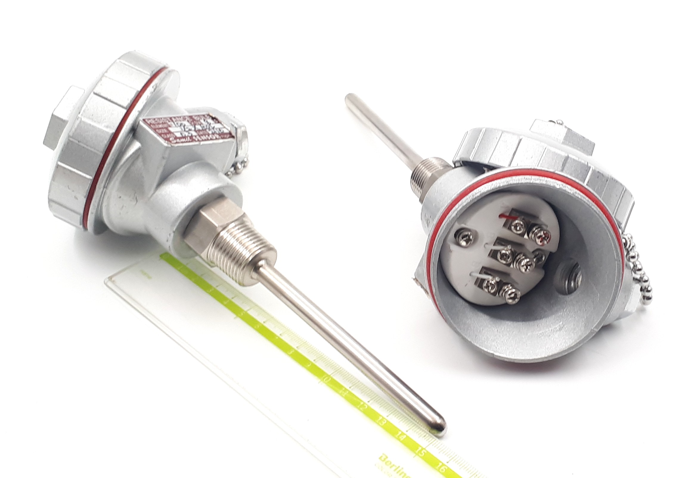 Pt100 100/8mm G1/2R Resistance bulb  Samil Sensor термометр сопротивления