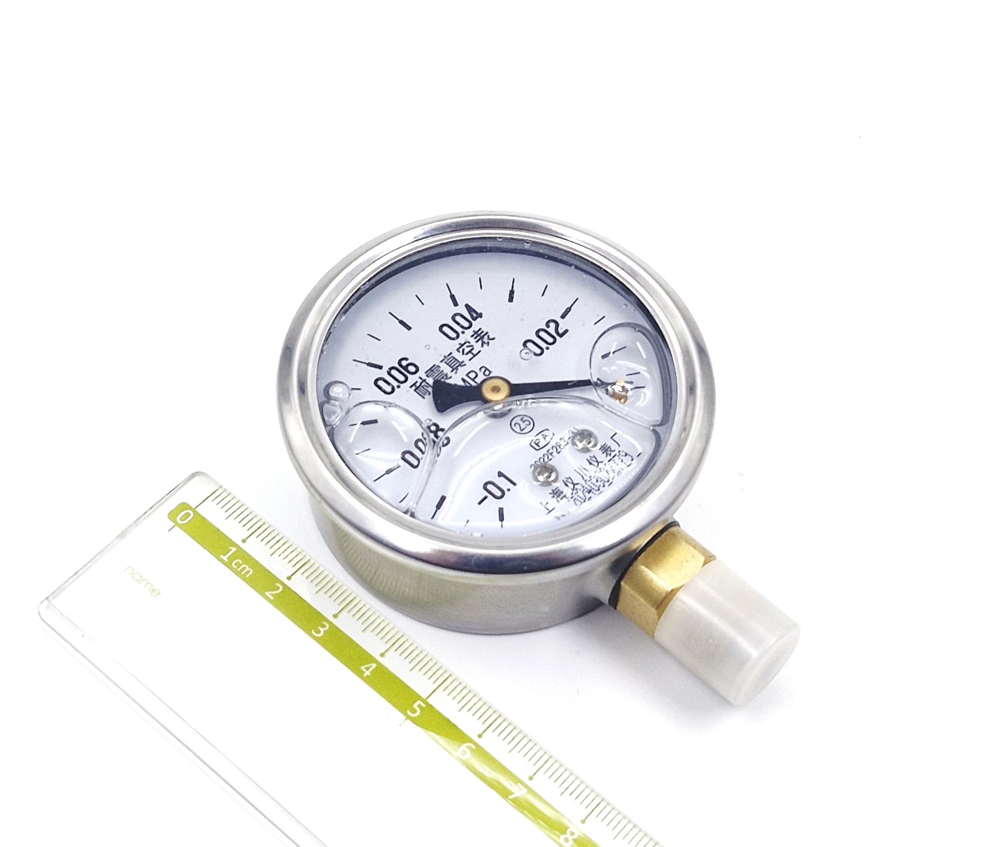 YN-60 -0,1-0MPa 60mm G1/4R HONGQI мановакуумметр виброустойчивый