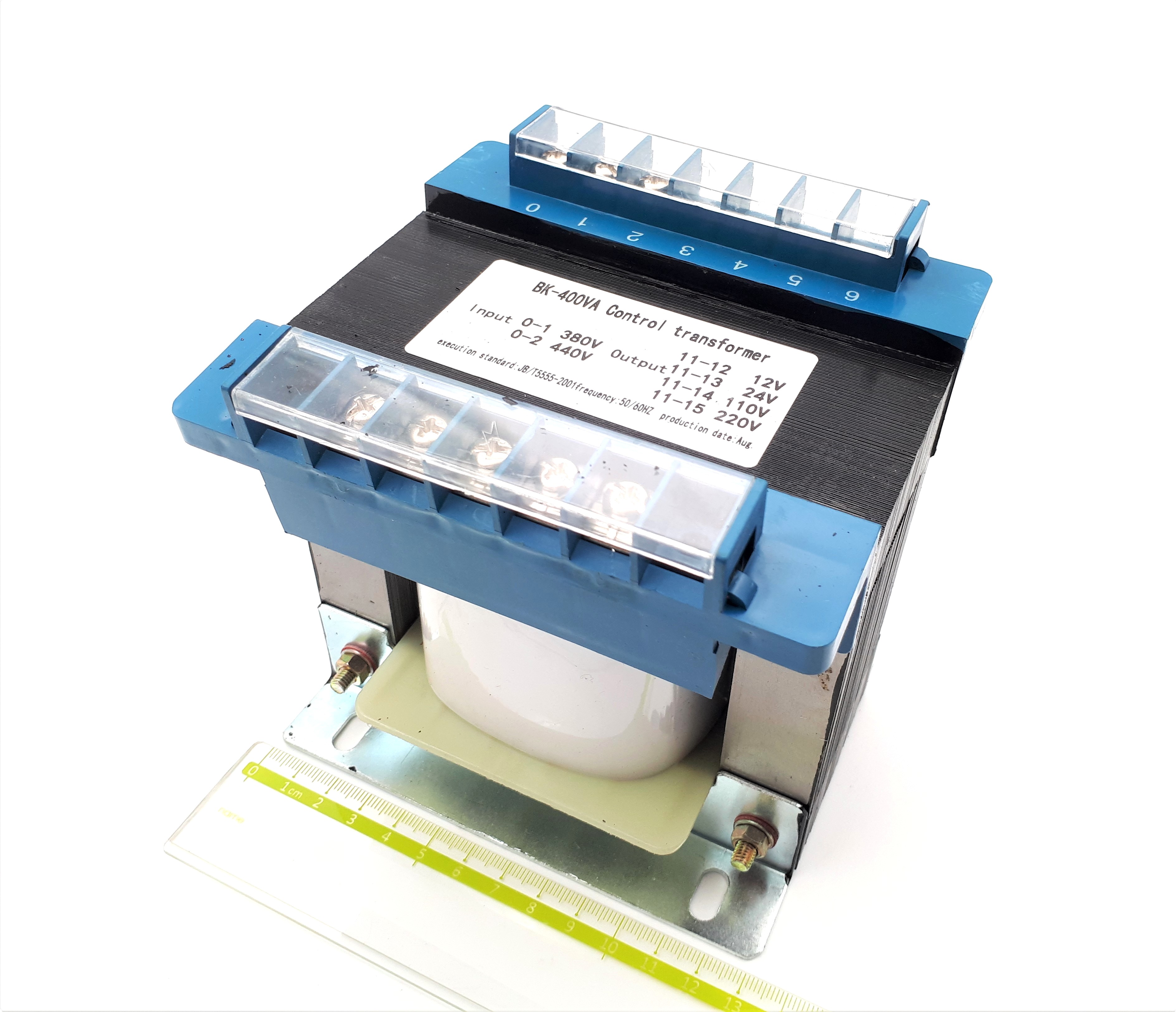 NBK(BK)-400VA 440-380V/220-110-24-12V 400VA трансформатор понижающий