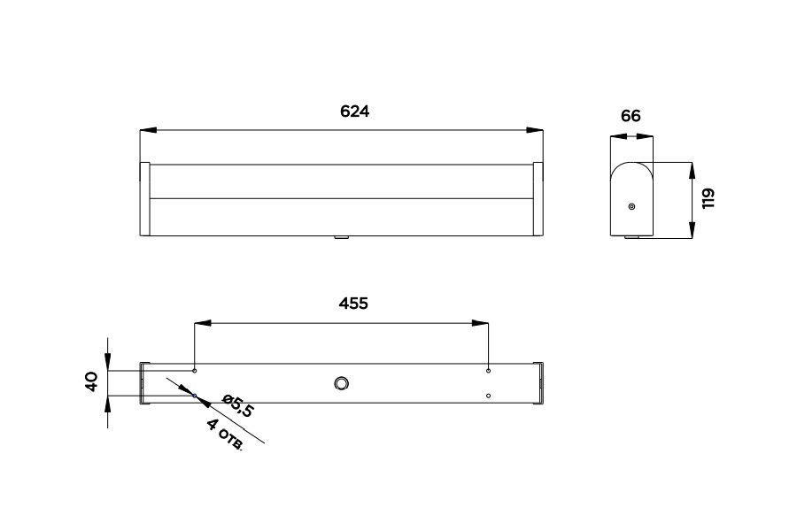 MR-551AD-112560 20W 230VAC IP44 3000K АМЭО светильник светодиодный призеркальный