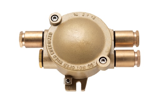 DCJXH202-3 20A 550V IP66 ExeIIT6 коробка соединительная взрывозащищенная