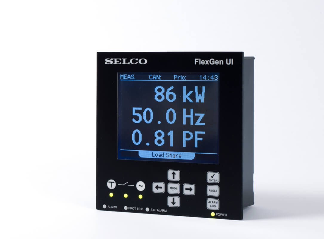 C6500 FlexGen UI Selco монитор интерфейса
