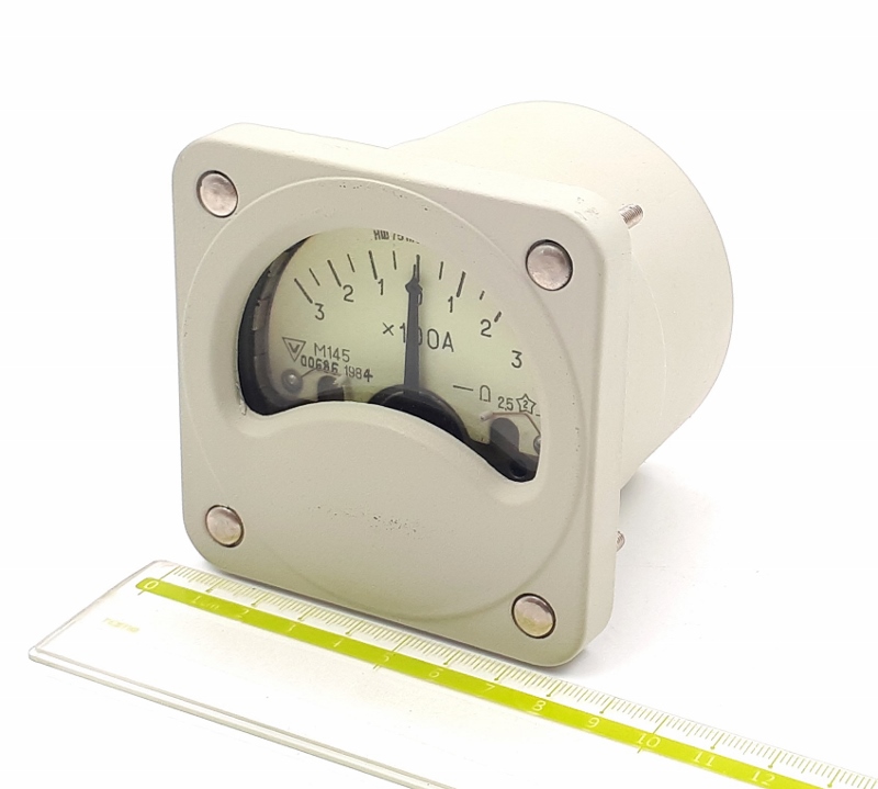 М145 30-0-30А DC амперметр