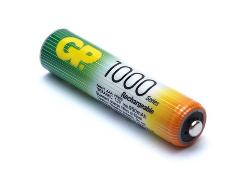 AAA 1000mAh/950mAh 1,2V GP аккумулятор