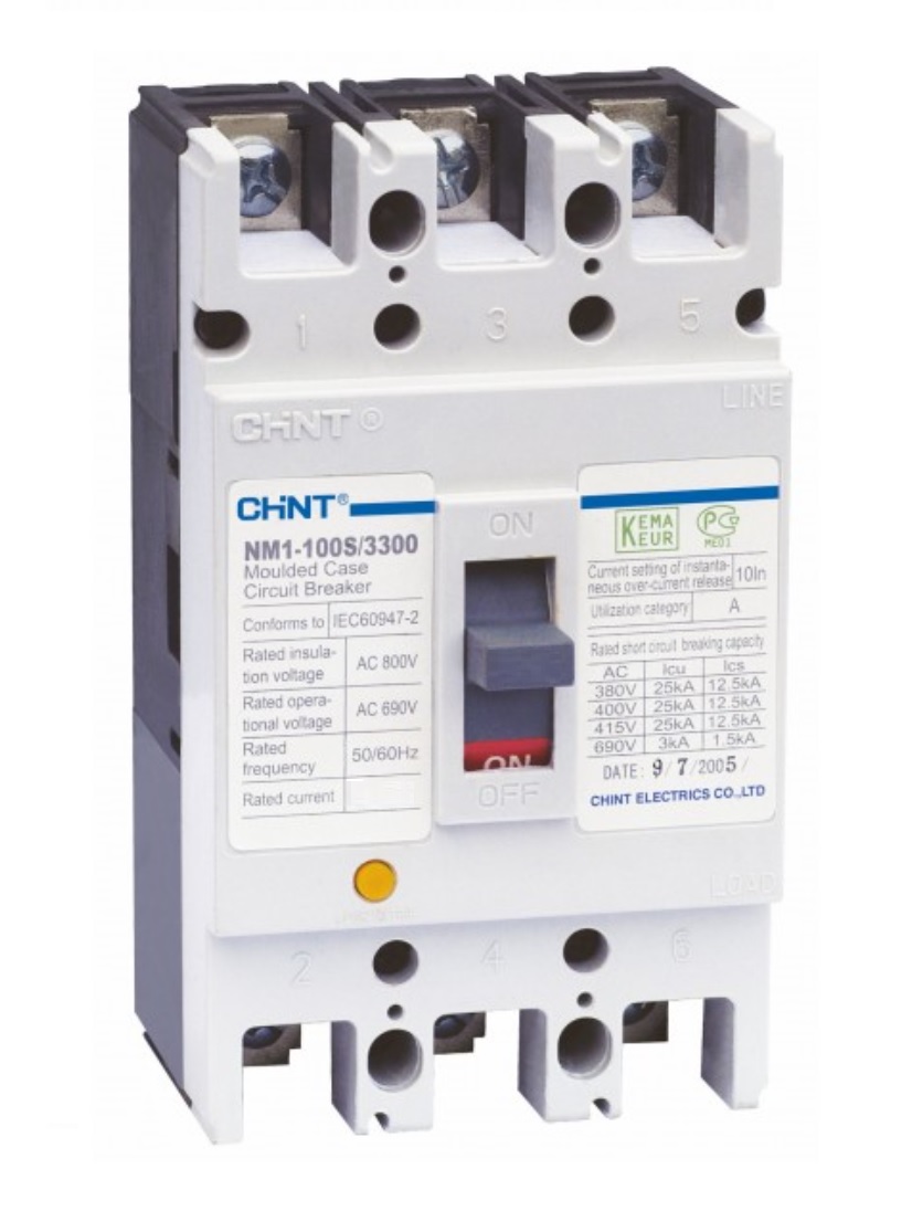 NM1-100H/3300 50A 3P 25kA 690V 50/60Hz Chint выключатель автоматический