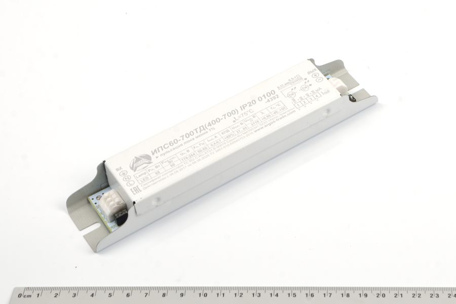 ИПС60-700ТД(400-700) IP20 0100 60W 176-264VAC/27-85V АРГОС блок питания