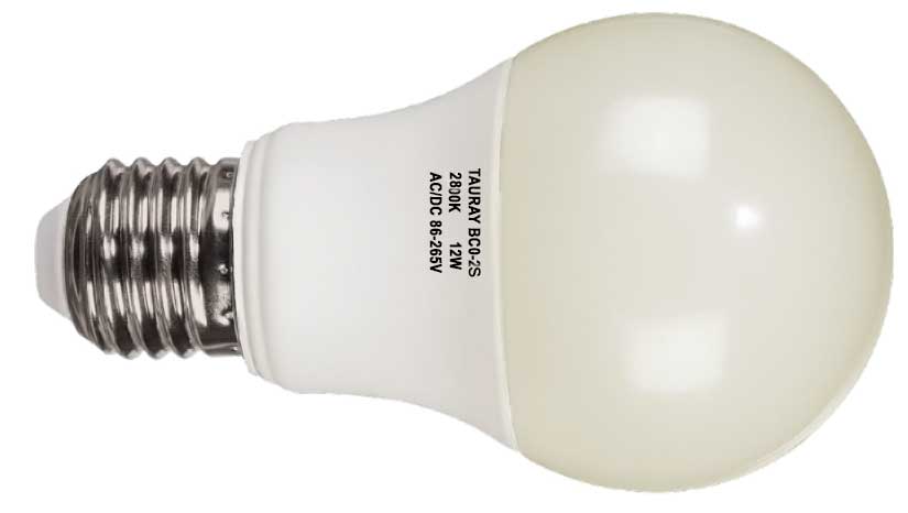 E27 12W 85-265V 2700K BC0-2S TauRay лампа светодиодная