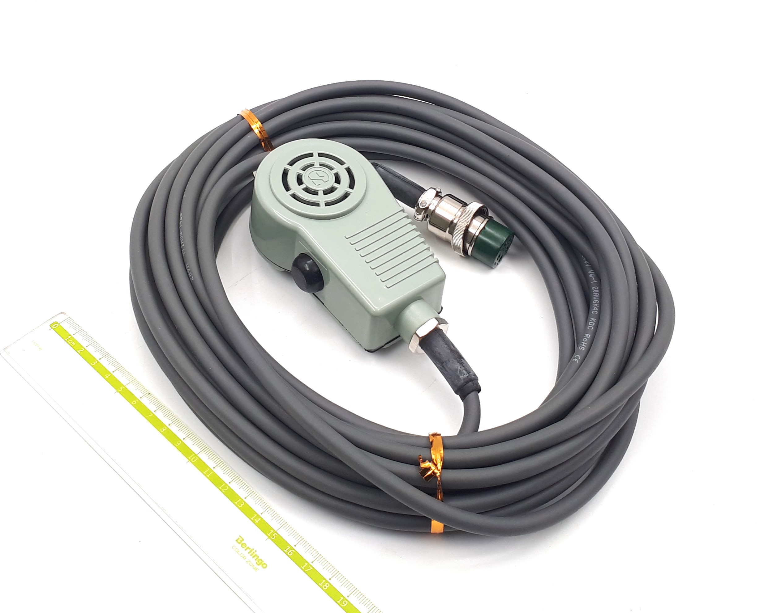 HDM-012 микрофон судовой Dinamic mic Imp.150 Om (10 метров шнур)