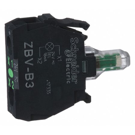 ZBV-B3 24V Schneider Electric (зеленый) индикатор светосигнальный