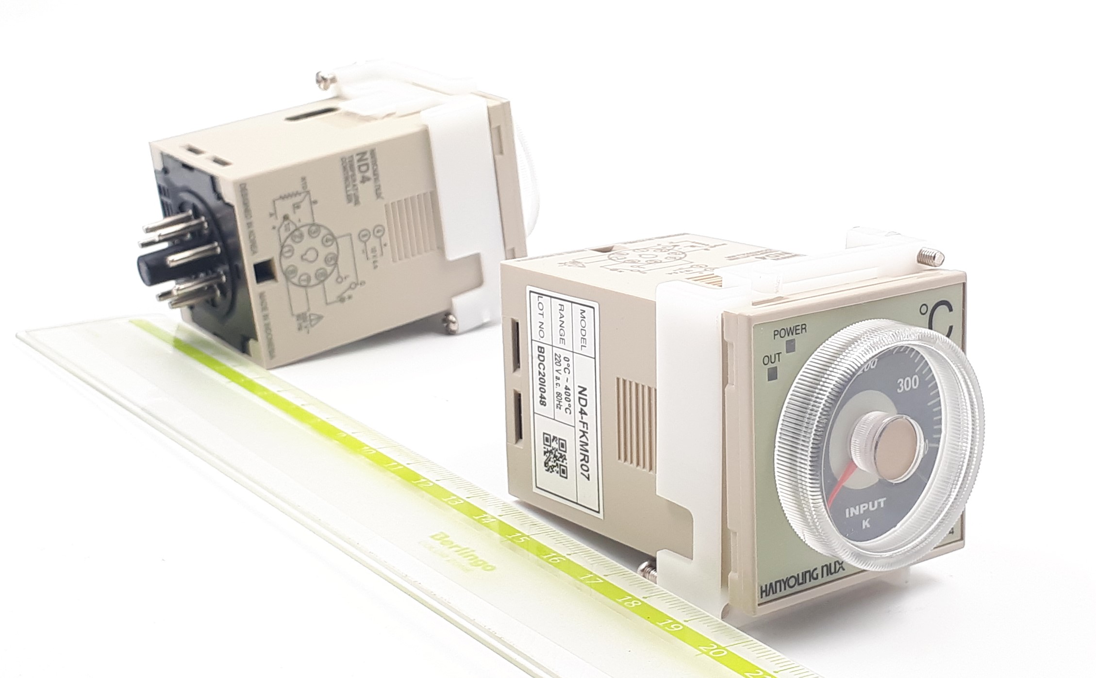 ND4-FKMR 0+400°С Typ K 230VAC 60Hz 1NO+1NC HANYOUNG NUX контроллер температурный (48x48)