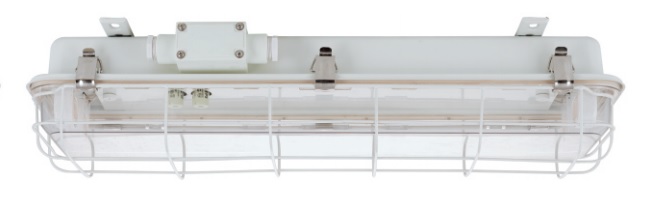 FPC43-2GE 2х36W 110VAC G13 IP56 (решетка) АМЭО светильник люминесцентный аварийный