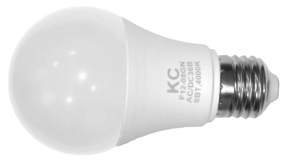 E27 8W 36V 4000K F12-08GN лампа светодиодная